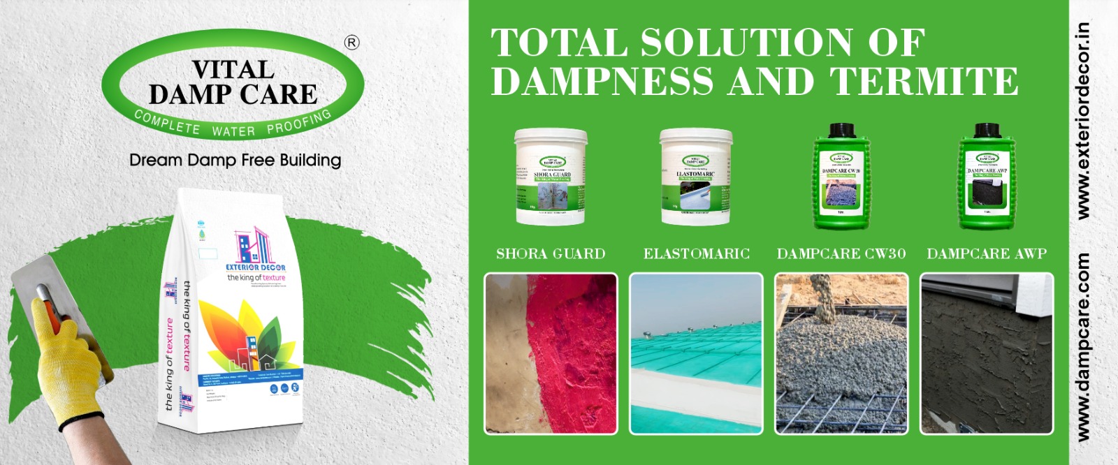 Extrior decor web banner 